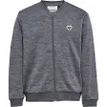 Hummel Jr Ull Jakke Bee Dark Grey Melange
