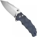CIVIVI Natterjack foldekniv, Milled Neutral Blue G10, Satin