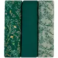 Kikkaboo Secret Garden Musselin 100x100 Cm 3 Enheter