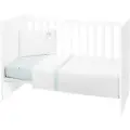 Kikkaboo Stripy Friends 3-delers Sengesett 60/120 Cm