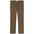 Timberland for man. TB0A2BZAA581 Straight twill chino trousers Claremont green (35/32), Casual, Organic Cotton, Sustainable