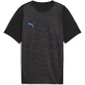 Puma individualCUP Football Jersey Youth, Clothing, Black/White/Ultra Blue, 9-10Y