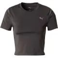 Puma SHAPE Baby Training Tee Women, Clothing, Black, S