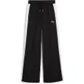 Puma T7 Oversized Track Pants Unisex, Clothing, Black, M