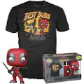 Funko POP! Pop! Jerv Deadpool Forundring Figur Og T-skjorte-sett Og