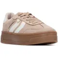 Xti for woman. 14458601-BEIGE Trainers 144586 brown (37), Flat, Laces, Casual