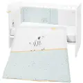 Kikkaboo Stripy Friends Sengesett I 2 Deler 60/120 Cm