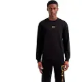 EA7 for man. 8NPM30_PJVRZ Train Core Coft sweatshirt black (5XL), Casual, Cotton
