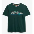 Superdry Outdoor Supply Co Relaxed Kortarmet T-skjorte