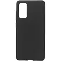 ESTUFF Silicone Case - Baksidedeksel for mobiltelefon - silikon - svart - for Samsung Galaxy S20 FE, S20 FE 5G