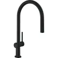 Hansgrohe Talis M54 køkkenarmatur 210 1jet med udtræk, mat sort