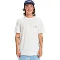 Quiksilver Evo Border Lines T-skjorte hvit
