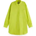 Scotch & Soda U9b00628t Oversized Skjorte Med Lange Ermer