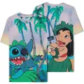 Difuzed Lilo & Stitch Disney Kortarmet T-skjorte
