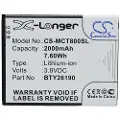 24hShop Batteri for SmartPhone, Mobil for Mobistel Cynus T8