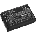 24hShop Batteri til kamera for Sanyo Xacti VPC-WH1, Xacti DMX-HD2000, Xacti VPC-HD1010 osv.