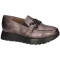 Wonders for woman. A-2494_5631_7336 Silver Odisei 94 Leather Moccasins (41), 3 to 5 cm, None, Casual, Party, Classic