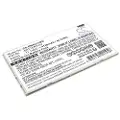 Cameron Sino Batteri for medisinsk bruk for iRay Mars1417V-TSI, Mars1717V-TSI, Mars1717V-PSI og andre.