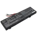 24hShop Batteri til bærbar PC for Enz K36N, R34, M15RX og andre.