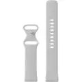 24hShop Silikonarmbånd Fitbit Versa 3 Hvit - Small