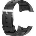 24hShop Silikonarmbånd til Polar M400 / M430 - S 213mm - Svart