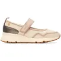 Carmela for woman. 16251502-BEIGE Leather shoes 162515 beige (41), Flat, Laces, Velcro, Casual