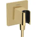 Hansgrohe Slangeudtag FixFit E m/holder, pol. guld