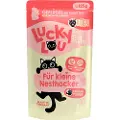 Lucky Lou Kitten 48 x 125 g - Fjørfe
