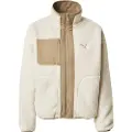 Puma Reversible Hybrid Sherpa Jacket Women, Clothing, Alpine Snow, XL