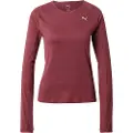 Puma RUN CLOUDSPUN Running Top Women, Clothing, Ruby Shimmer/Heather, XL