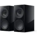 KEF R3 Meta, 3-veis, Koblet med ledninger (ikke trådløs), 38 - 50000 Hz, 4 O, Sort