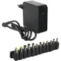 24hShop Universell lader for bærbare datamaskiner med strømforsyning 90W