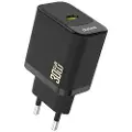 Dudao 30 W GaN USB-C vegglader med Power Delivery – Svart