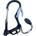 Outdoor Element Fire Escape Carabiner, svart