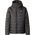 Puma Essentials Hooded Padded Jacket Women, Clothing, Black, S