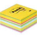Post-It 2030-U - Kubisk notisblokk - 76 x 76 mm - 450 ark - assortert
