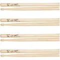 Los Cabos 5B Maple Wood Tip Drumsticks 2 Pair Pack