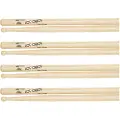 Los Cabos Jazz Hickory Wood Tip Drumsticks 2 Pair Pack