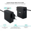 TooQ Tqlc-usbc90pd Laptop-lader 90w