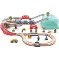 Hape Bytog Byggeklossesett 84.20x75.60x19.10 Cm