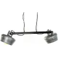 Home Decor Iron Wood 104x25x28 Cm Taklampe