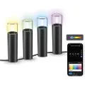 Ksix Smartled Rgbwic12w Hagebelysning 4 Enheter