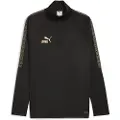 Puma KINGtouch Football Quarter-Zip Top Men, Clothing, Black/Gold, M