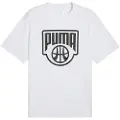 Puma Posterize Tee I Men, Clothing, White, 3XL