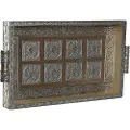 Home Decor Metal Trebrett 36x22x4 Cm