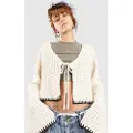 24COLOURS 41265 Cardigan hvit