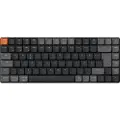 Keychron K3 v3 RGB QMK Wireless Hot Swap QMK - Low Profile 2.0 Brown - Gamingtastatur - Uten numpad - Nordisk - Svart