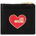 Moschino Enameled Dame-lommebok