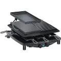 Steba RC 4 plus deluxe - Raclette/grill/varm stein - 1,5 kW - svart