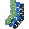 Happy socks Animals Gift Set Crewsokker 3 Par
